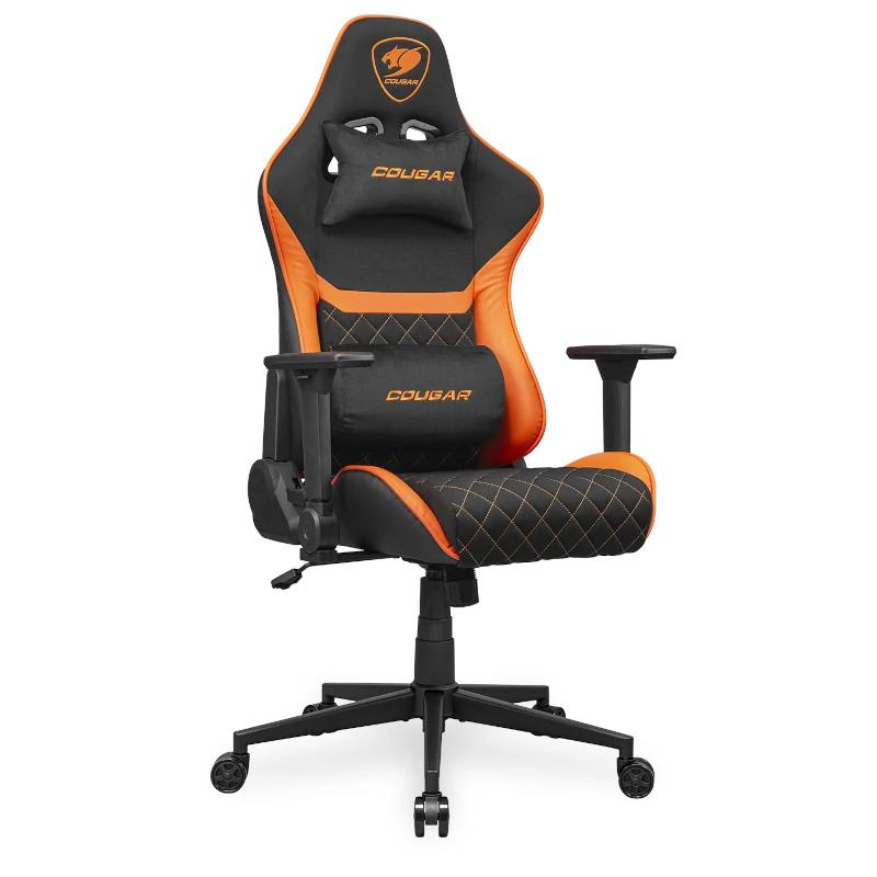 COUGAR CGR-A2F Cadeira de jogos universal Assento estofado e alcochoado Preto, Laranja - Imagem de Detalhe 15