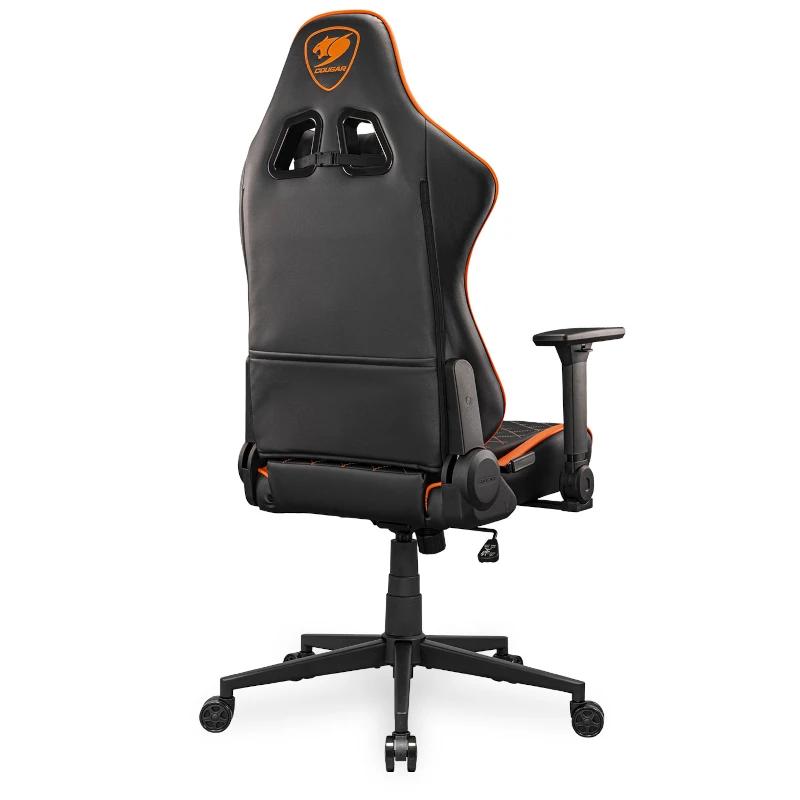 COUGAR CGR-AO2 Assento estofado e alcochoado Preto, Laranja - Imagem de Detalhe 12