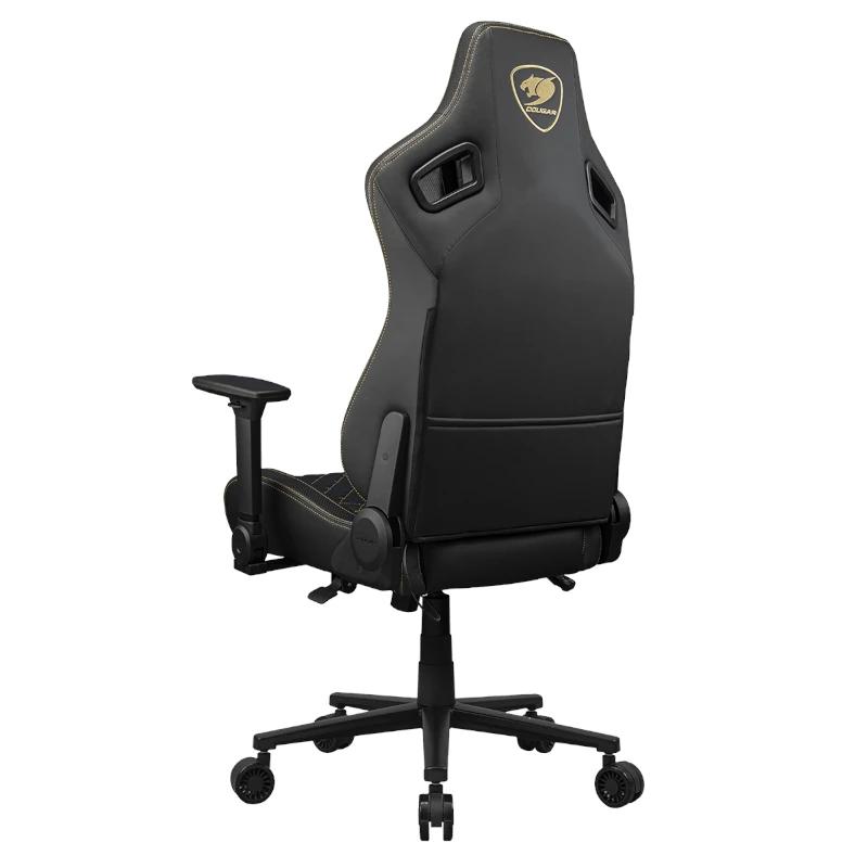 COUGAR CGR-DFL-GLB Cadeira de jogos para PC Assento estofado e alcochoado Preto, Dourado - Imagem de Detalhe 17