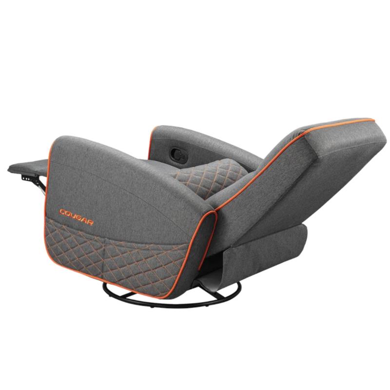 COUGAR CGR-FDF-GRO Poltrona de gaming Assento estofado Cinzento, Laranja - Imagem de Detalhe 8