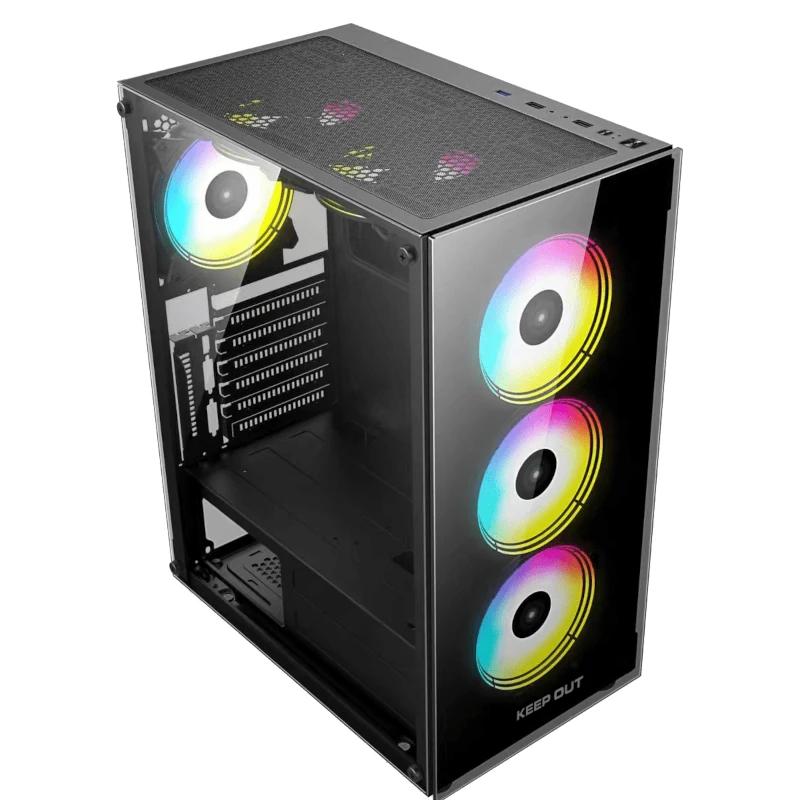 Keep Out Caixa ATX XC-210 Vidro Preto USB3.0 - Imagem de Detalhe 7