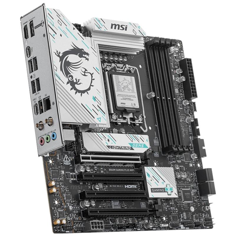 MSI B860M GAMING PLUS WIFI motherboard Intel B860 LGA 1851 (Socket V1) micro ATX - Imagem de Detalhe 14
