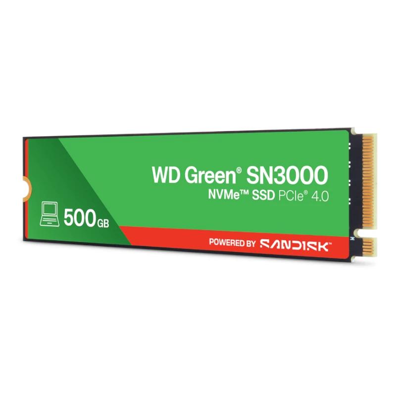 WD Green SN3000 SSD 500GB PCIe Gen4 NVMe - Imagem de Detalhe 8