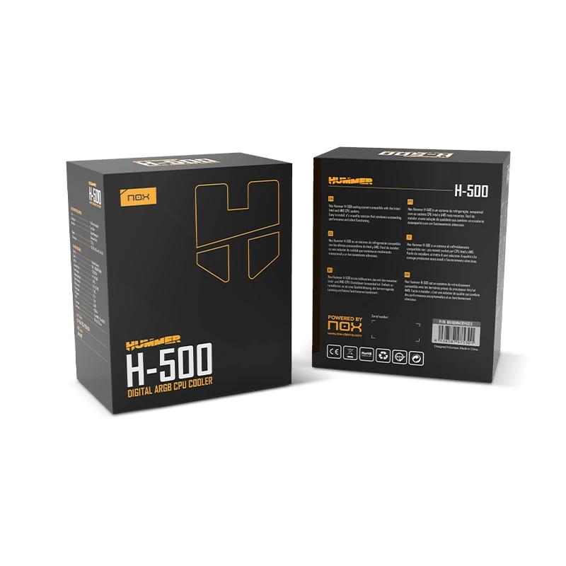 NOX Ventilador HUMMER H-500 ARGB Digital Intel/AMD - Imagem de Detalhe 12