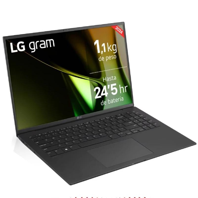 LG Gram 16Z90S-G.AD7BB laptop/portátil Intel Core Ultra 7 155H Computador portátil 40,6 cm (16") WQXGA 32 GB LPDDR5x-SDRAM 2 TB SSD Wi-Fi 6 (802.11ax) Windows 11 Home Preto - Imagem de Detalhe 7