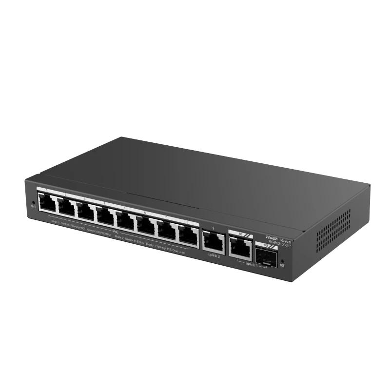 Reyee Switch 8xGbE 2xUplink 1xSFP Combo PoE 120W - Imagem de Detalhe 8