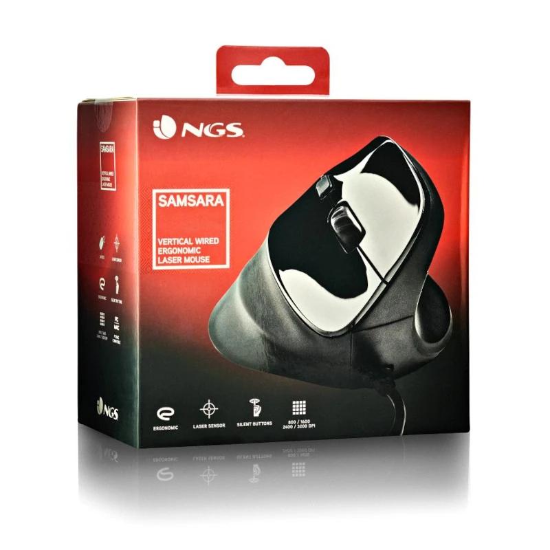 NGS SAMSARA rato Universal Mão direita USB Type-A Laser 3200 DPI - Imagem de Detalhe 15