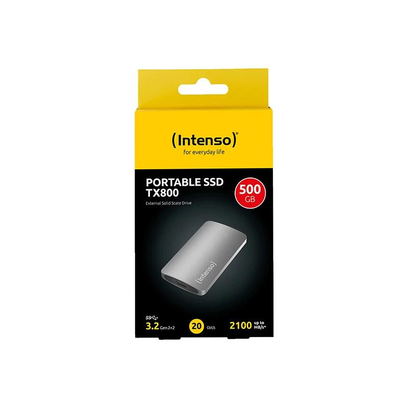 Intenso eSSD TX800 500Gb USB-C 3.2 Gen2 Antracite - Imagem de Detalhe 12