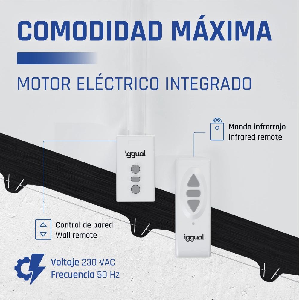 iggual PSIXS203 ecrã de projeção 2,34 m (92") 16:9 - Imagem de Detalhe 11