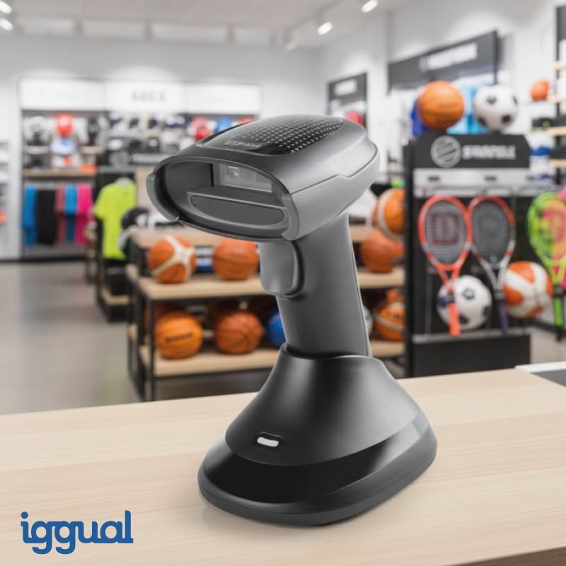 iggual L2DBT-D-AX Leitor de código de barras portátil 1D/2D CMOS Preto - Imagem de Detalhe 35