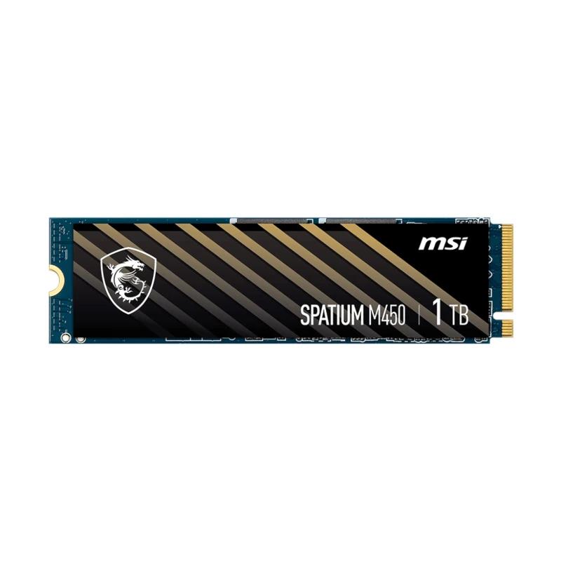 MSI SPATIUM M450 PCIe 4.0 NVMe M.2 1TB PCI Express 4.0 3D NAND - Imagem de Detalhe 4