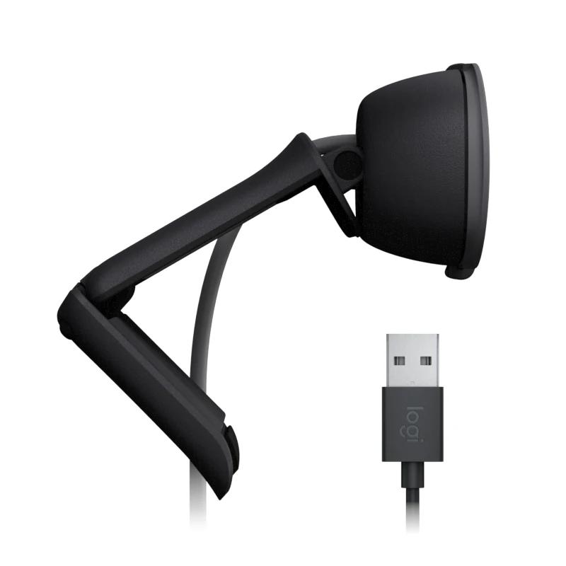 Logitech Brio 105 webcam 2 MP 1920 x 1080 pixels USB Grafite - Imagem de Detalhe 6