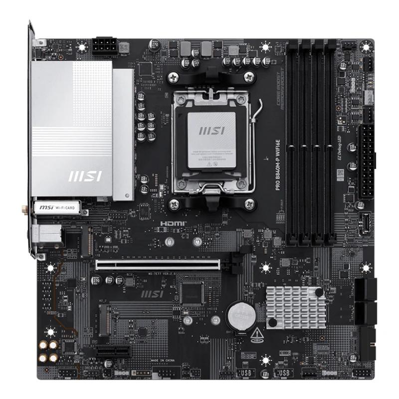 MSI PRO B840M-P WIFI6E motherboard AMD B840 Ranhura AM5 micro ATX - Imagem de Detalhe 4