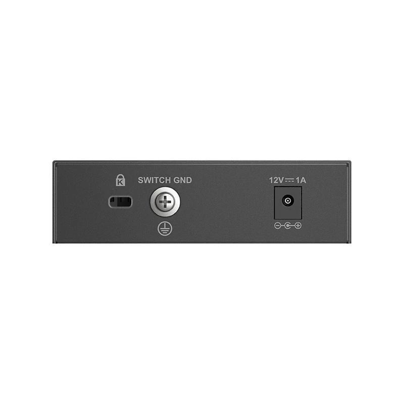 D-Link DMS-105 Não-gerido L2 2.5G Ethernet (100/1000/2500) Preto - Imagem de Detalhe 6