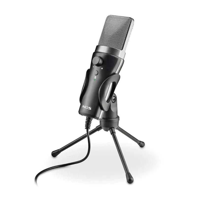 NGS MS120 USB Preto Microfone de podcast - Imagem de Detalhe 4
