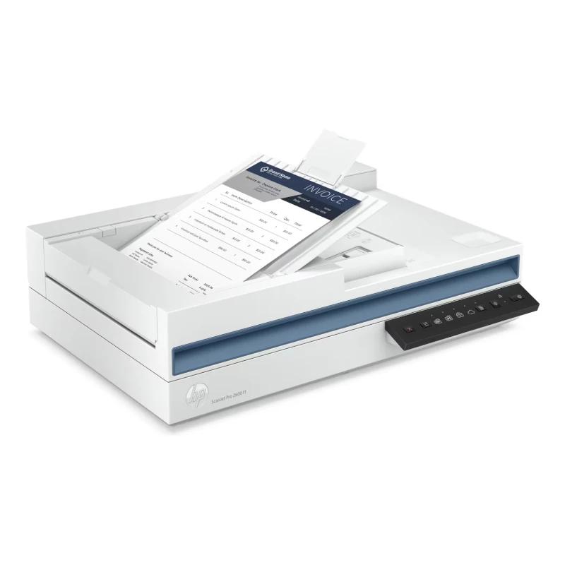 HP Scanjet Pro 2600 f1 Scanner de mesa e ADF 600 x 600 DPI A4 Branco - Imagem de Detalhe 4