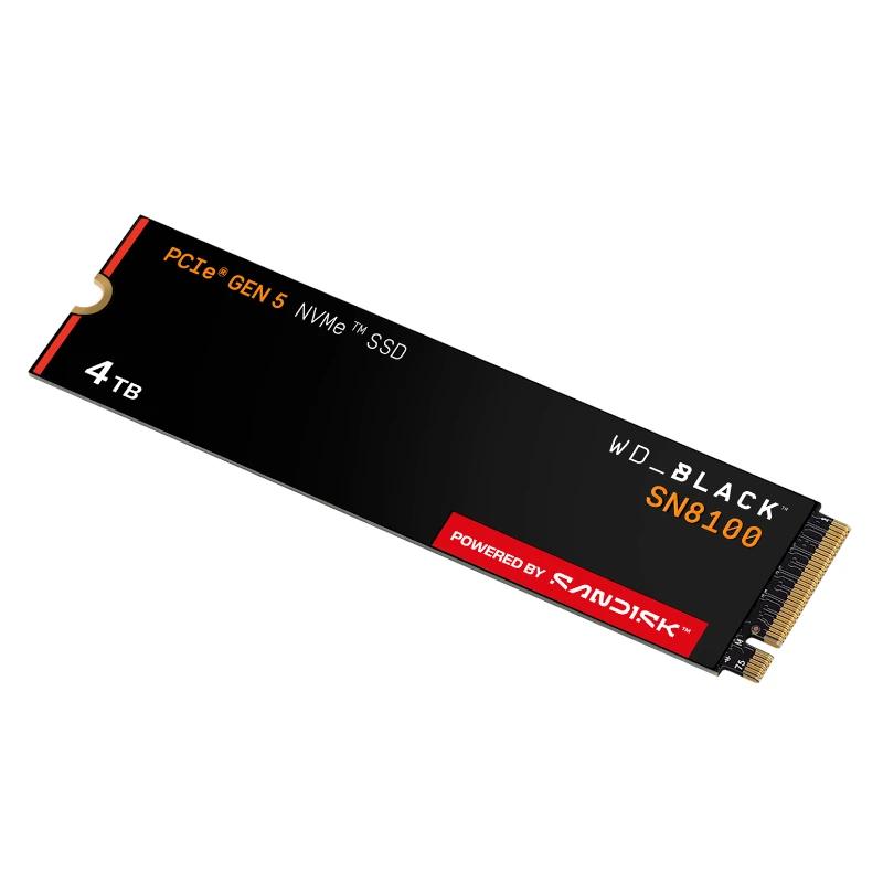 WD Black SN8100 SSD 4TB PCIe Gen5x4 14900 MB-s - Imagem de Detalhe 5