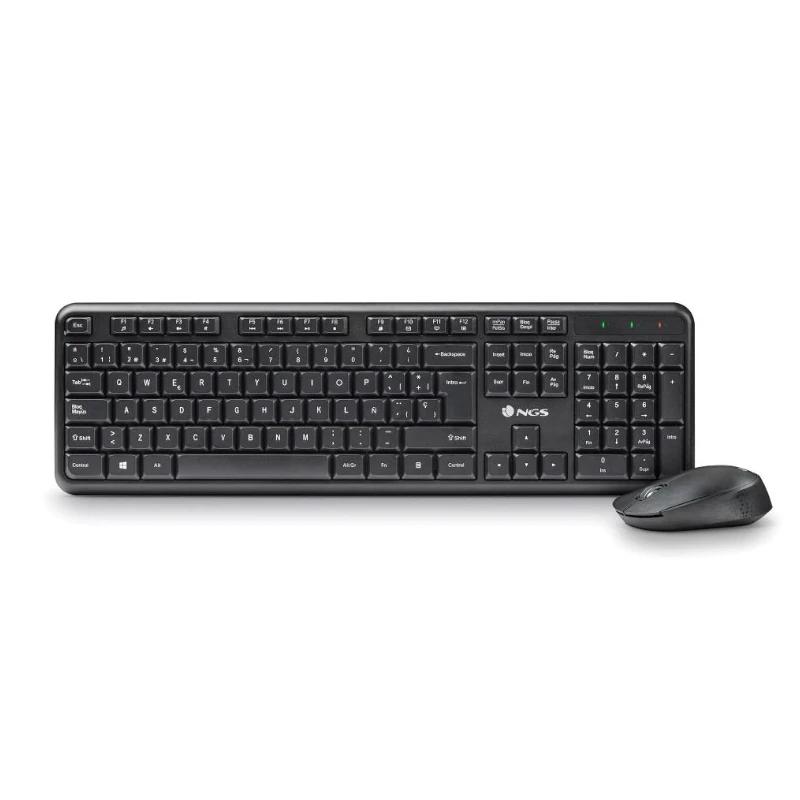 NGS HARMONY KIT (QUERTY, ES) teclado Rato incluído Universal RF Wireless QWERTY Espanhol Preto - Imagem de Detalhe 4