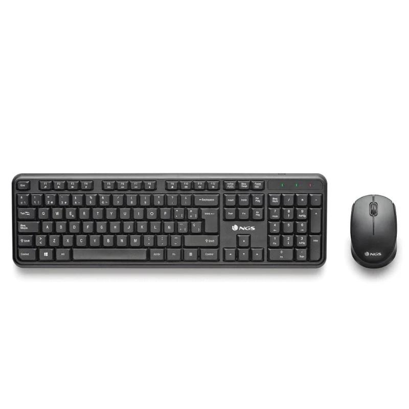 NGS HARMONY KIT (QUERTY, ES) teclado Rato incluído Universal RF Wireless QWERTY Espanhol Preto - Imagem de Detalhe 5