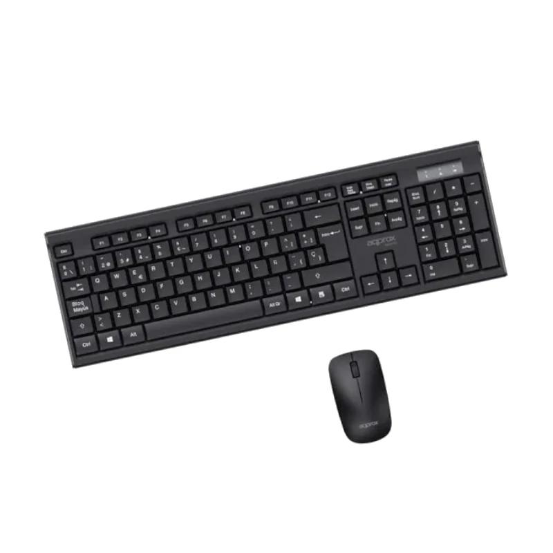 APPROX Teclado+Ratón Inalámbrico MX410 Negro - Imagem de Detalhe 4