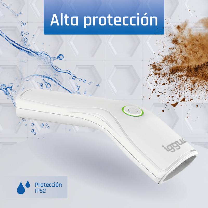 iggual Lector código barras 2D USB botón blanco - Imagem de Detalhe 19