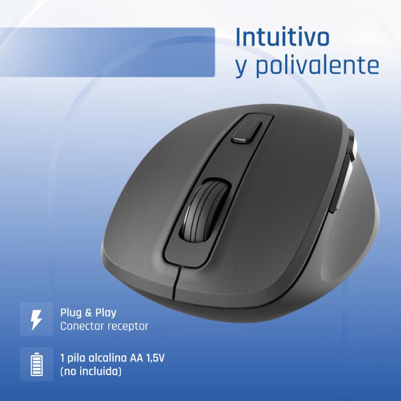 iggual Ratón inalámbrico ERGO-SILENT-6D 1600DPI - Imagem de Detalhe 18