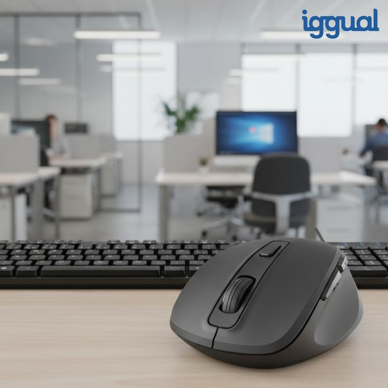 iggual Ratón inalámbrico ERGO-SILENT-6D 1600DPI - Imagem de Detalhe 34