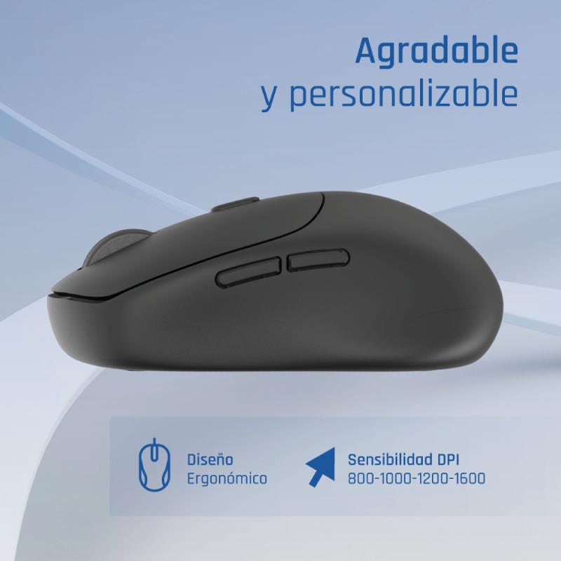 iggual Ratón inalámbrico NANO-OFFICE-6D 1600DPI - Imagem de Detalhe 12