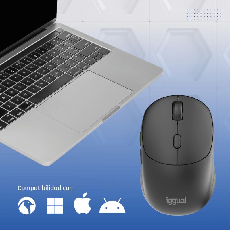 iggual Ratón inalámbrico NANO-OFFICE-6D 1600DPI - Imagem de Detalhe 32