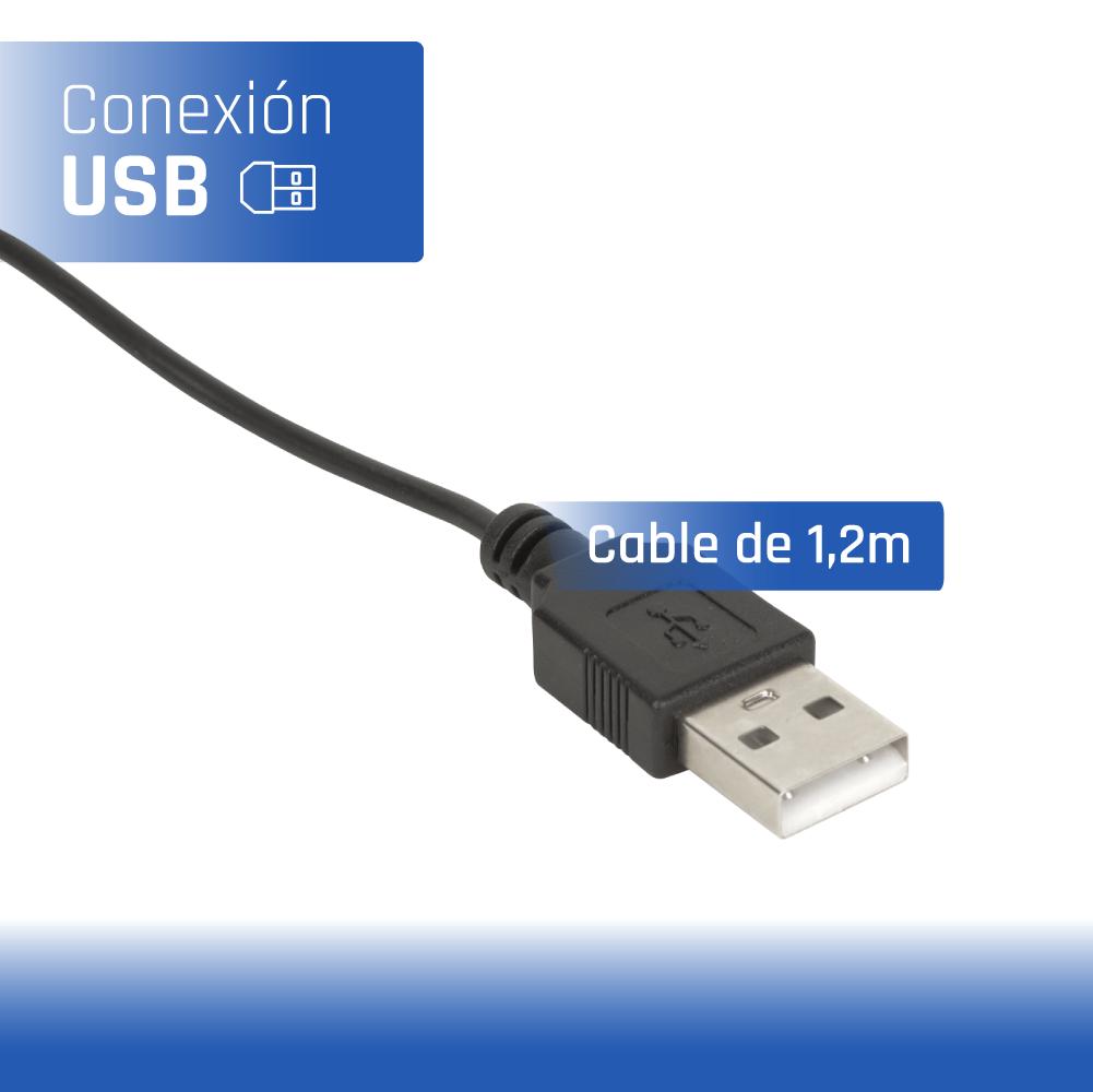iggual Ratón óptico COM-BUSINESS2-2400DPI negro - Imagem de Detalhe 9