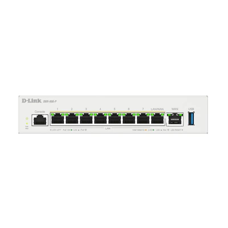 D-Link DBR-600-P/B router com fio 2.5 Gigabit Ethernet Branco - Imagem de Detalhe 6