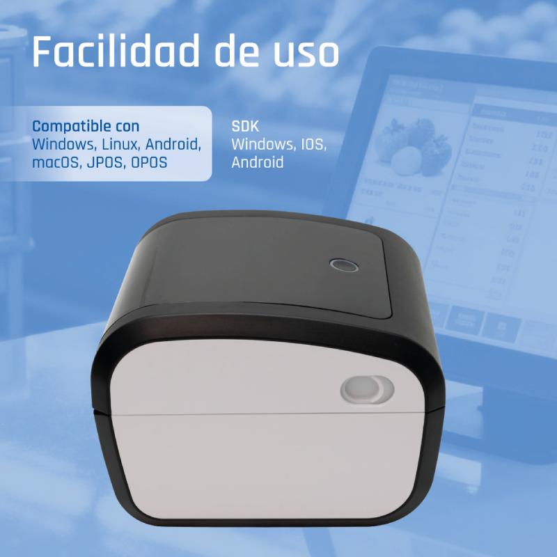 iggual Impresora etiquetas envíos 4X6 USB+Bluetoot - Imagem de Detalhe 24