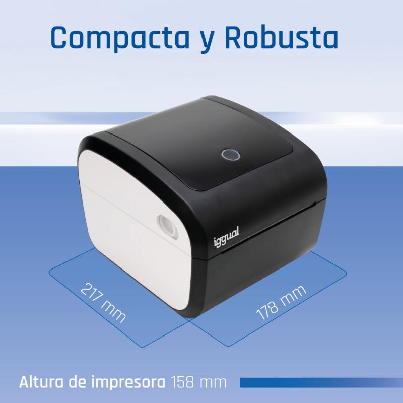 iggual Impresora etiquetas envíos 4X6 USB+Bluetoot - Imagem de Detalhe 32