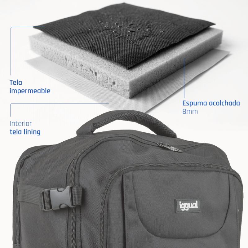 iggual Mochila portátil 15.6"-17" Voyage Pro Tech - Imagem de Detalhe 8