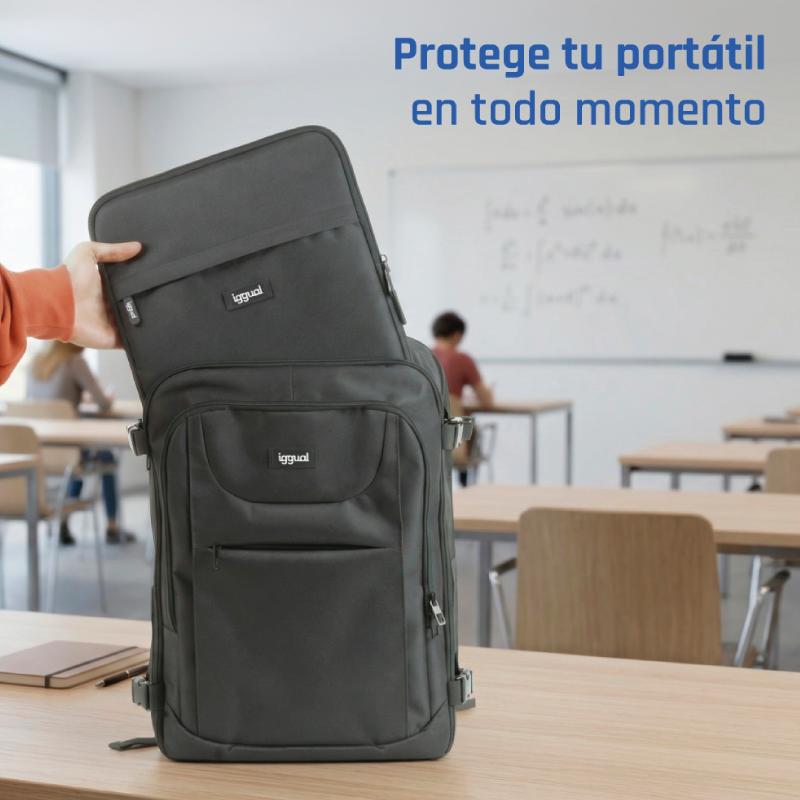 iggual Funda portátil 15.6" Everyday Use Sleeve - Imagem de Detalhe 11