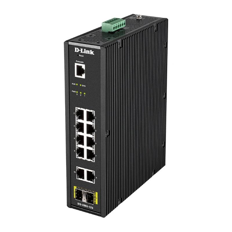 D-Link DIS-200G-12S switch de rede Gerido L2 Gigabit Ethernet (10/100/1000) Preto - Imagem de Detalhe 4