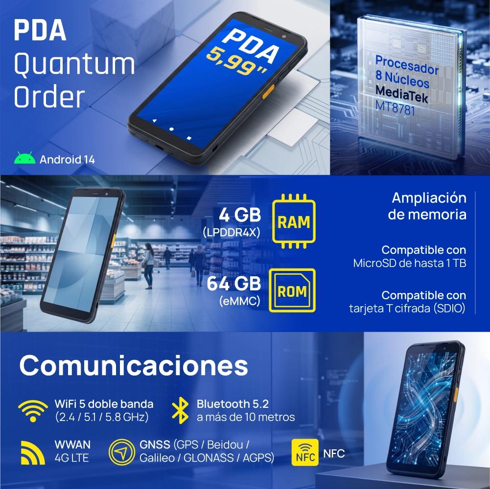 iggual PDA 5.99" 4+64GB HD+ Android 2D NFC Wifi BT - Imagem de Detalhe 20
