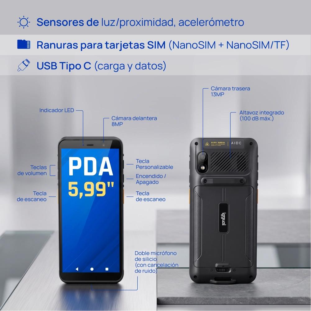 iggual PDA 5.99" 4+64GB HD+ Android 2D NFC Wifi BT - Imagem de Detalhe 25