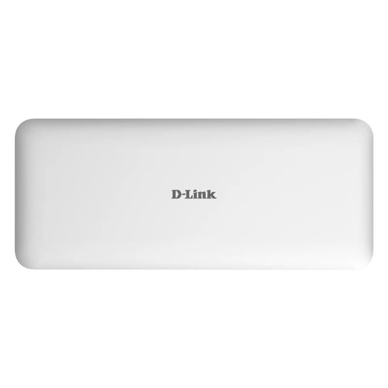 D-Link DUF-901/E base & duplicador de portas Com fios USB4 Cinzento - Imagem de Detalhe 2
