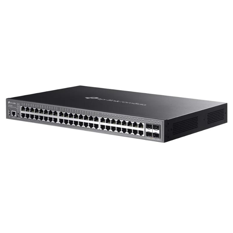 TP-Link Omada SG5452XMPP switch de rede Gerido L3 Gigabit Ethernet (10/100/1000) Power over Ethernet (PoE) Preto - Imagem de Detalhe 4