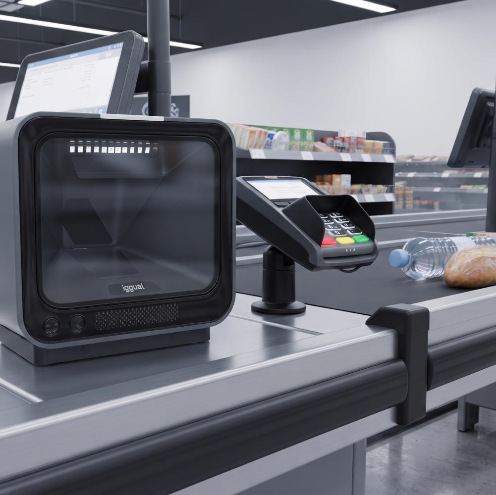iggual Lector código barras sobremesa 2D USB AR - Imagem de Detalhe 9