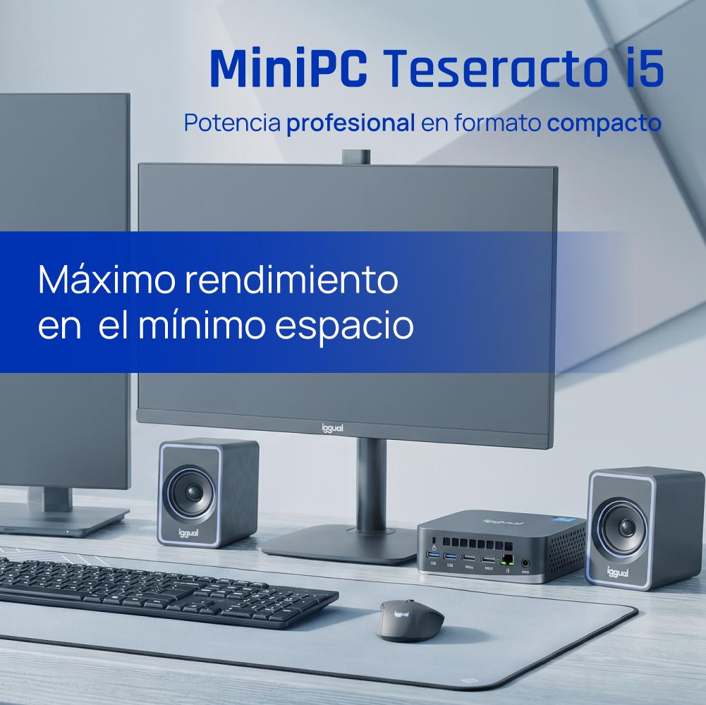 iggual MiniPC Teseracto i5 1235U 16+512 2HDMI W11P - Imagem de Detalhe 2