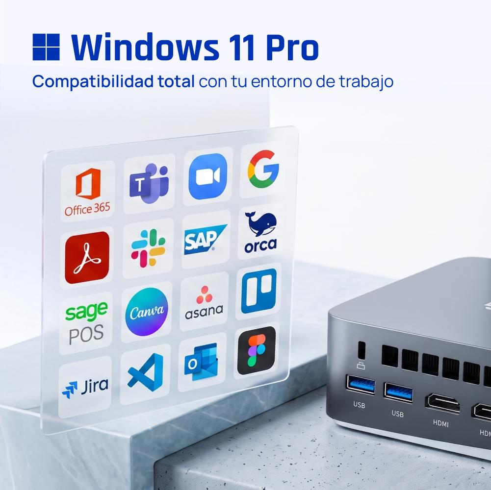 iggual MiniPC Teseracto i5 1235U 16+512 2HDMI W11P - Imagem de Detalhe 4