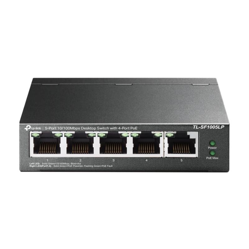 TP-Link TL-SF1005LP Switch 5x10/100 4xPoE 41W - Imagem de Detalhe 2