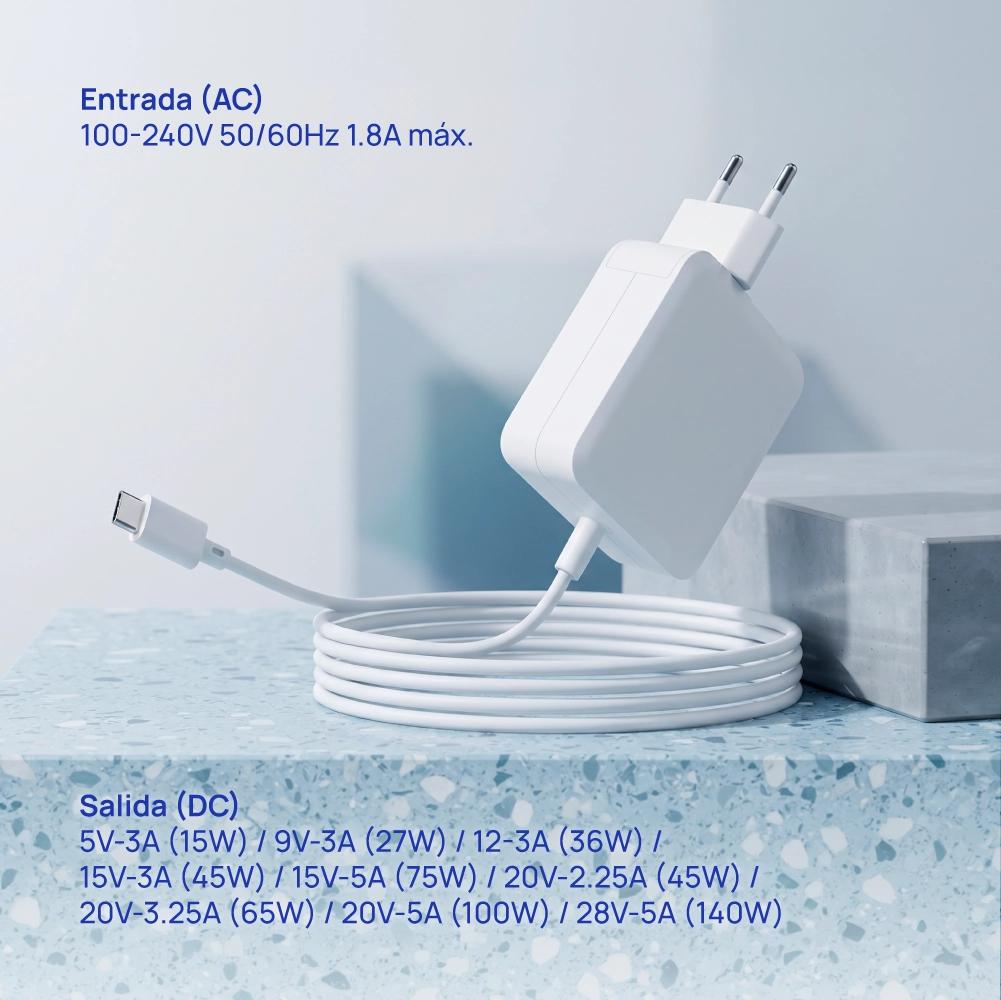 iggual Cargador portátil tipo C 140W MacBook - Imagem de Detalhe 4