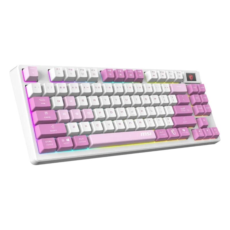 Msi Teclado FORGE GK600 TKL W VIOLET ES BT - Imagem de Detalhe 3