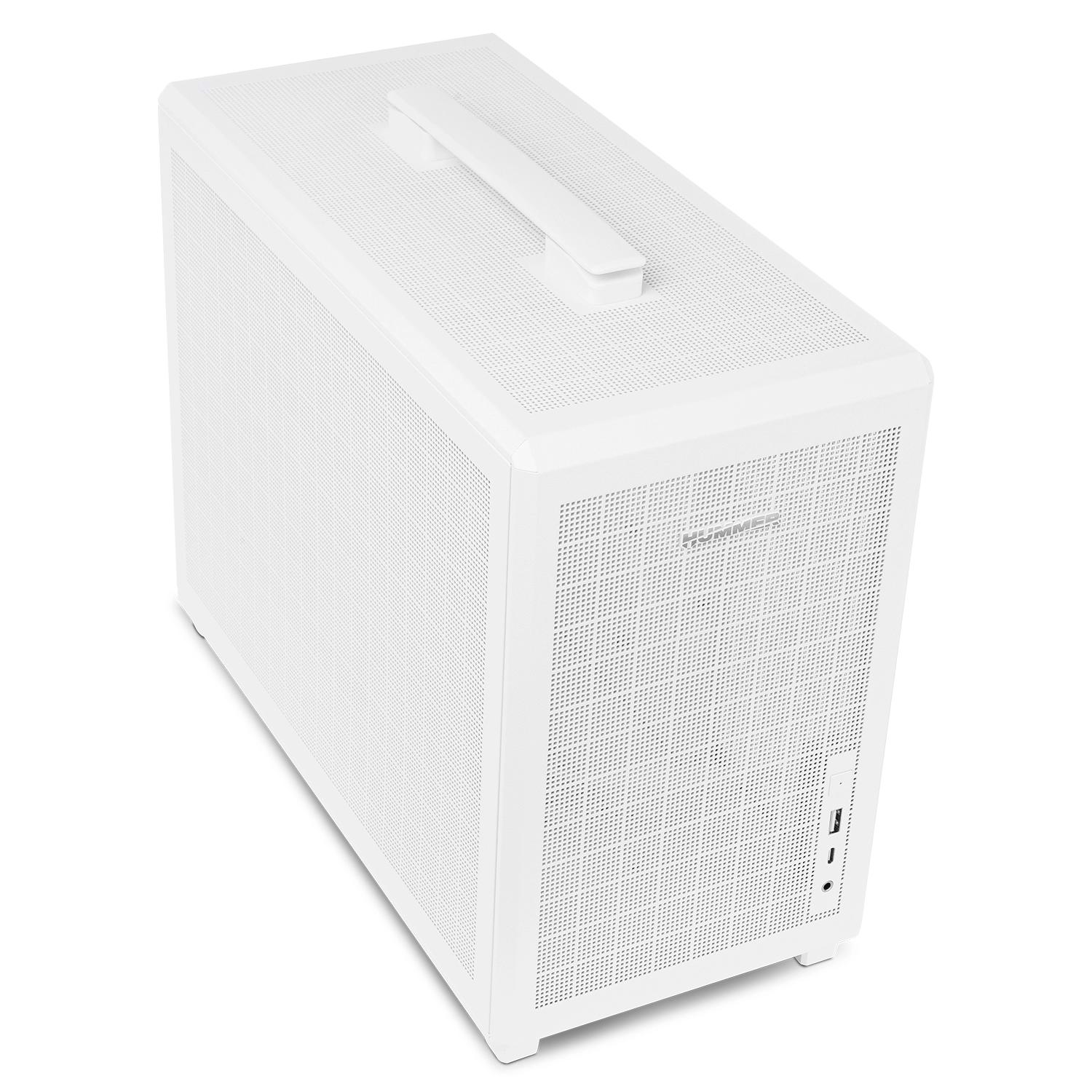 NOX Caja Mini torre M-ATX HUMMER REFRESH mesh Blnc - Imagem de Detalhe 7