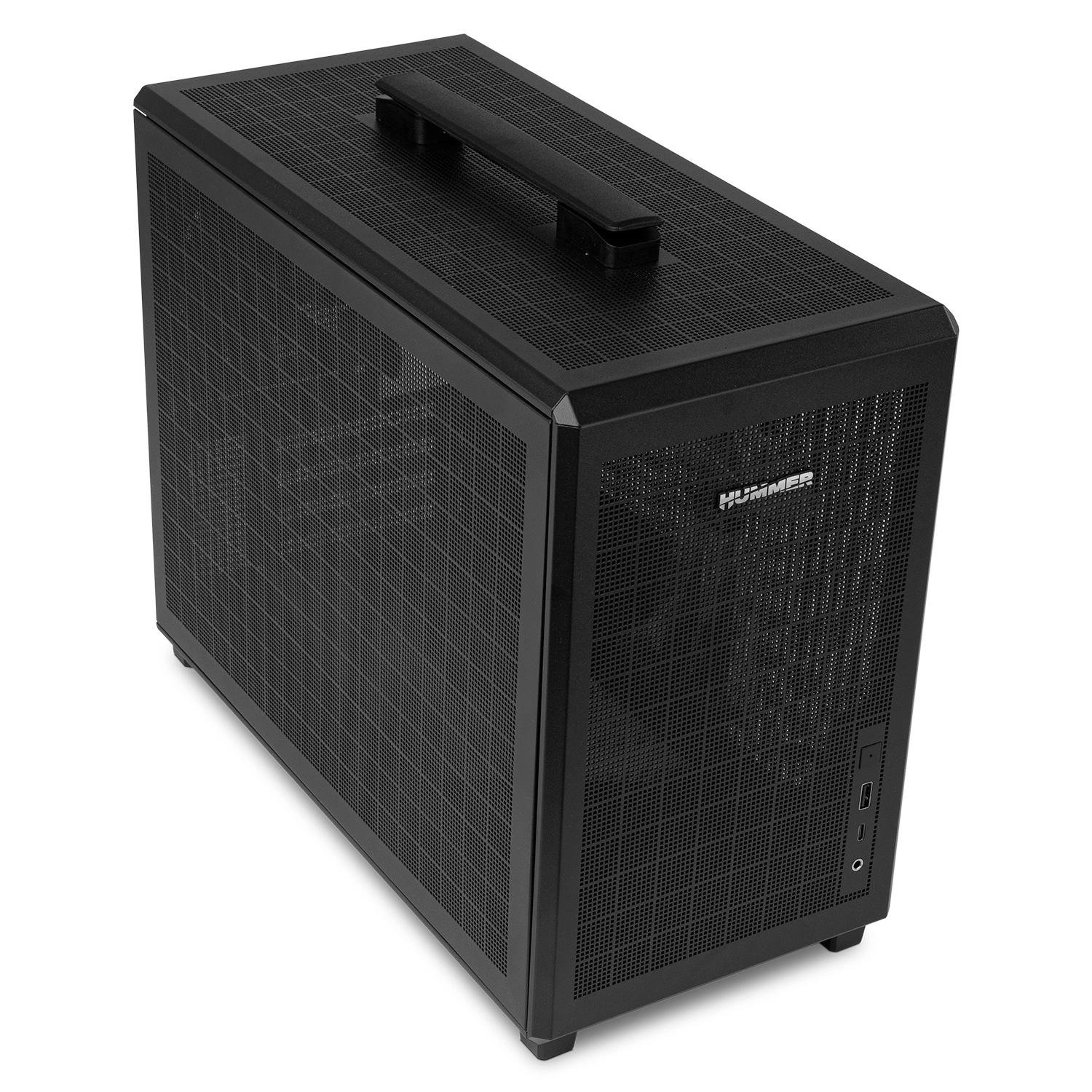 NOX Caja Mini torre M-ATX HUMMER REFRESH mesh Negr - Imagem de Detalhe 5