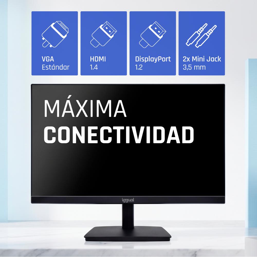 iggual Monitor 24" 120Hz 1ms MM VESA Mini PC - Imagem de Detalhe 4