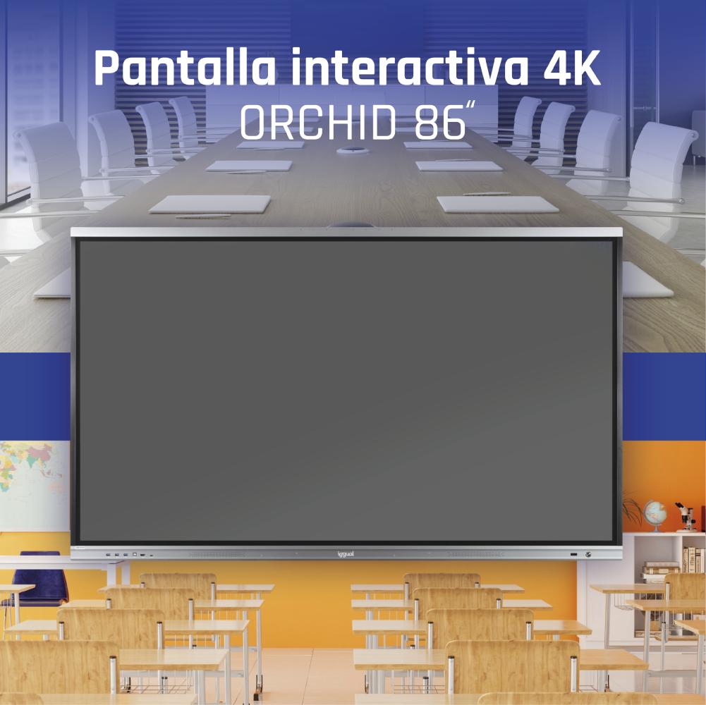 iggual Pantalla interactiva 4K ORCHID 86" - Imagem de Detalhe 1